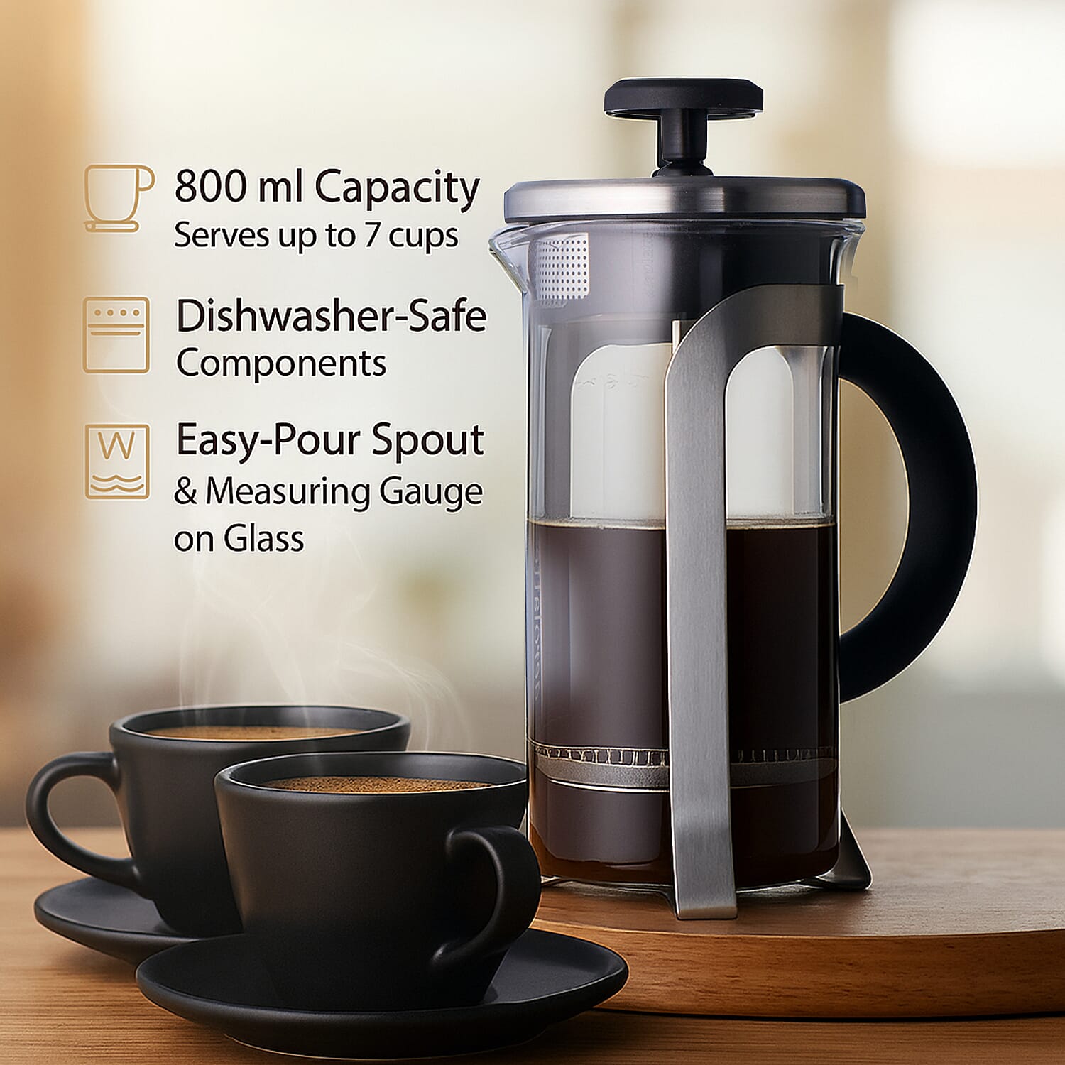 Aerolatte 7-Cup French Press Cafetiere