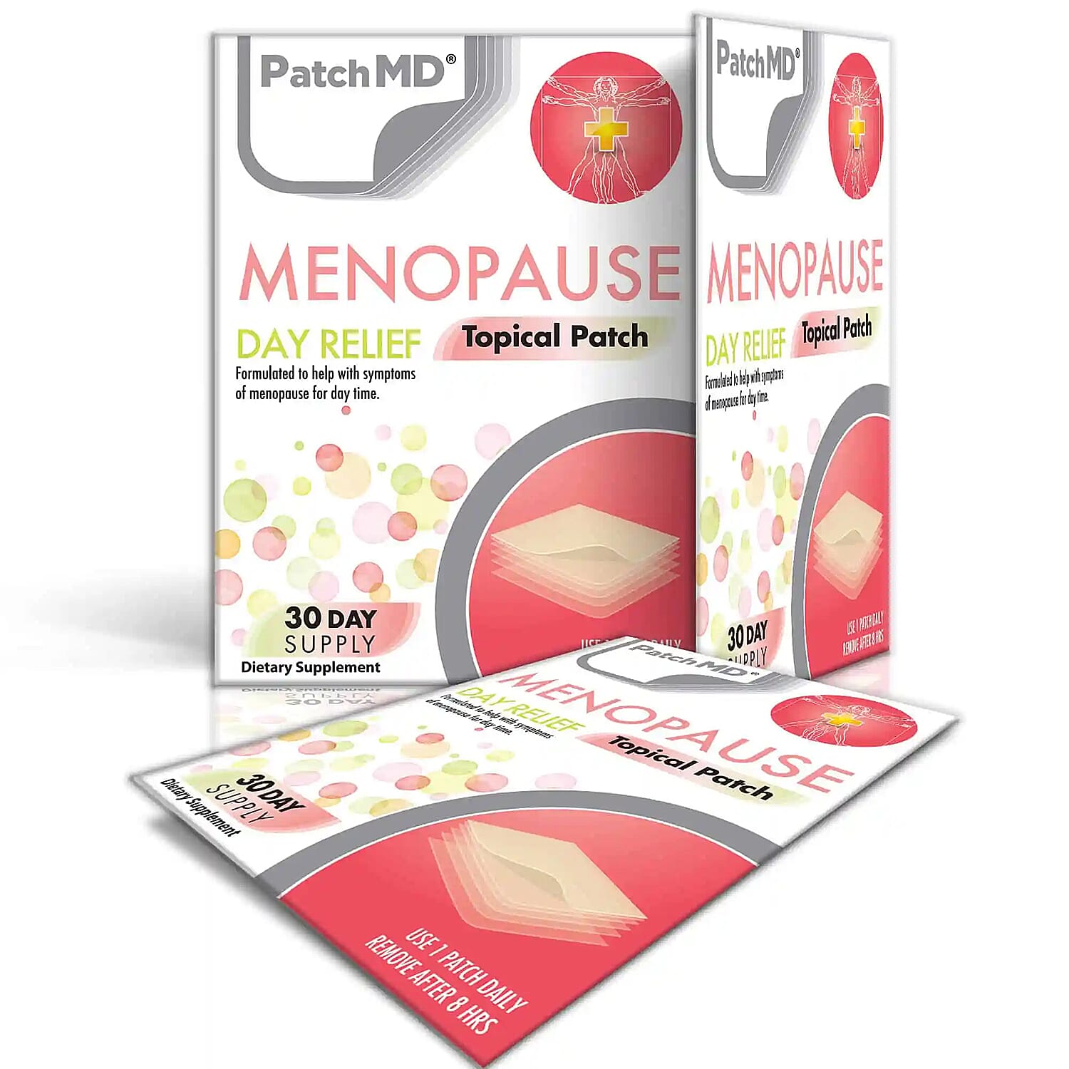 PatchMD Menopause Day Topical Patch - 30 Daily Patches