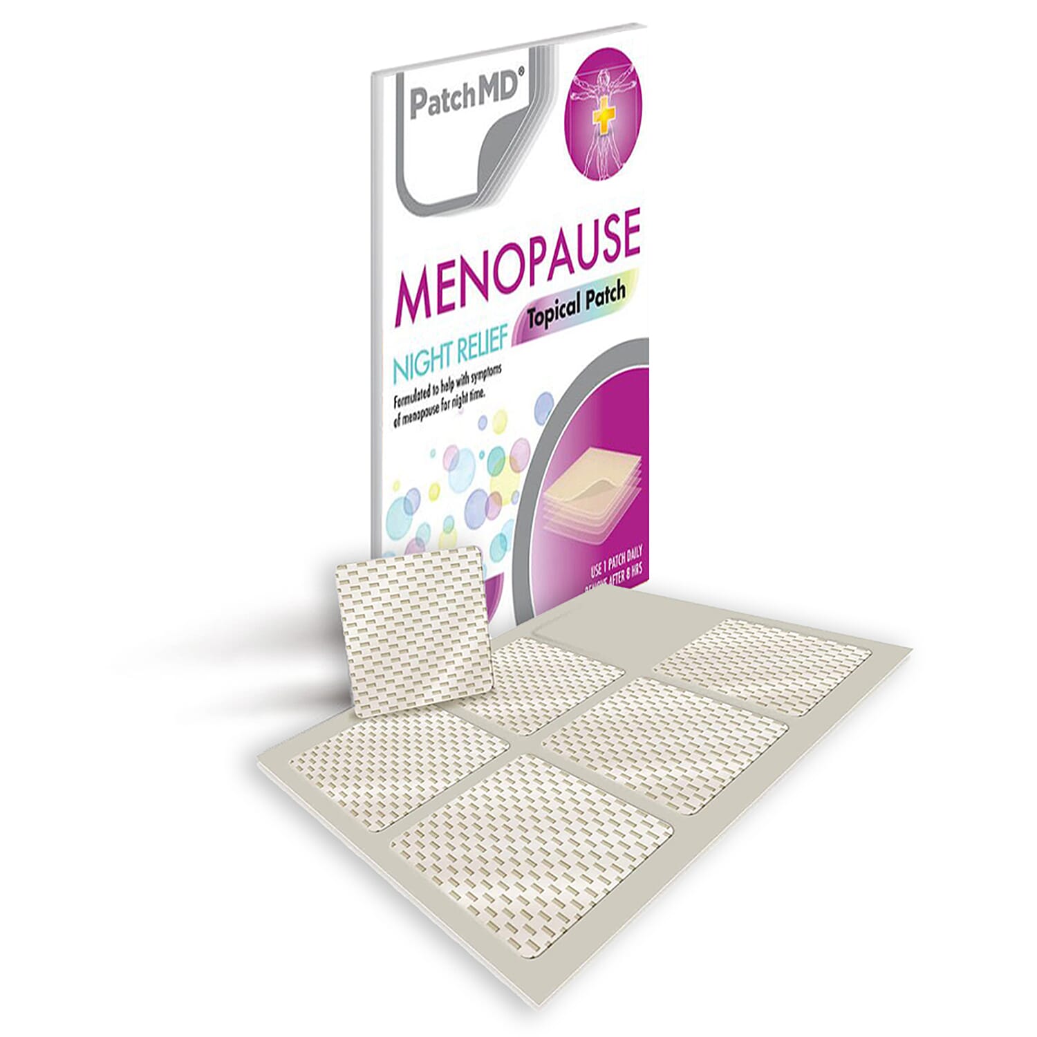 PatchMD Menopause Night Topical Patch - 30 Daily Patches