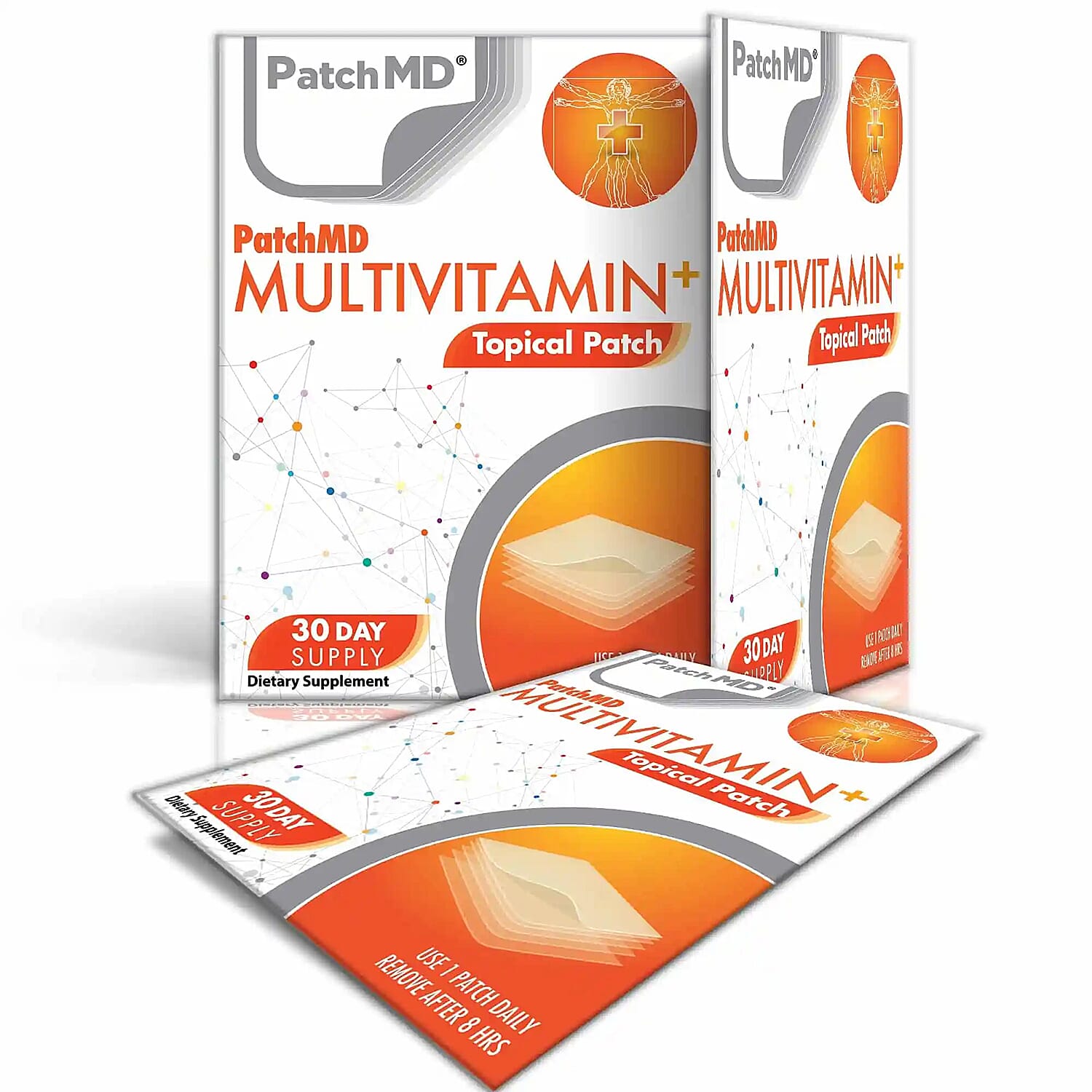 PatchMD MultiVitamin Plus Topical Patch - 30 Daily Patches