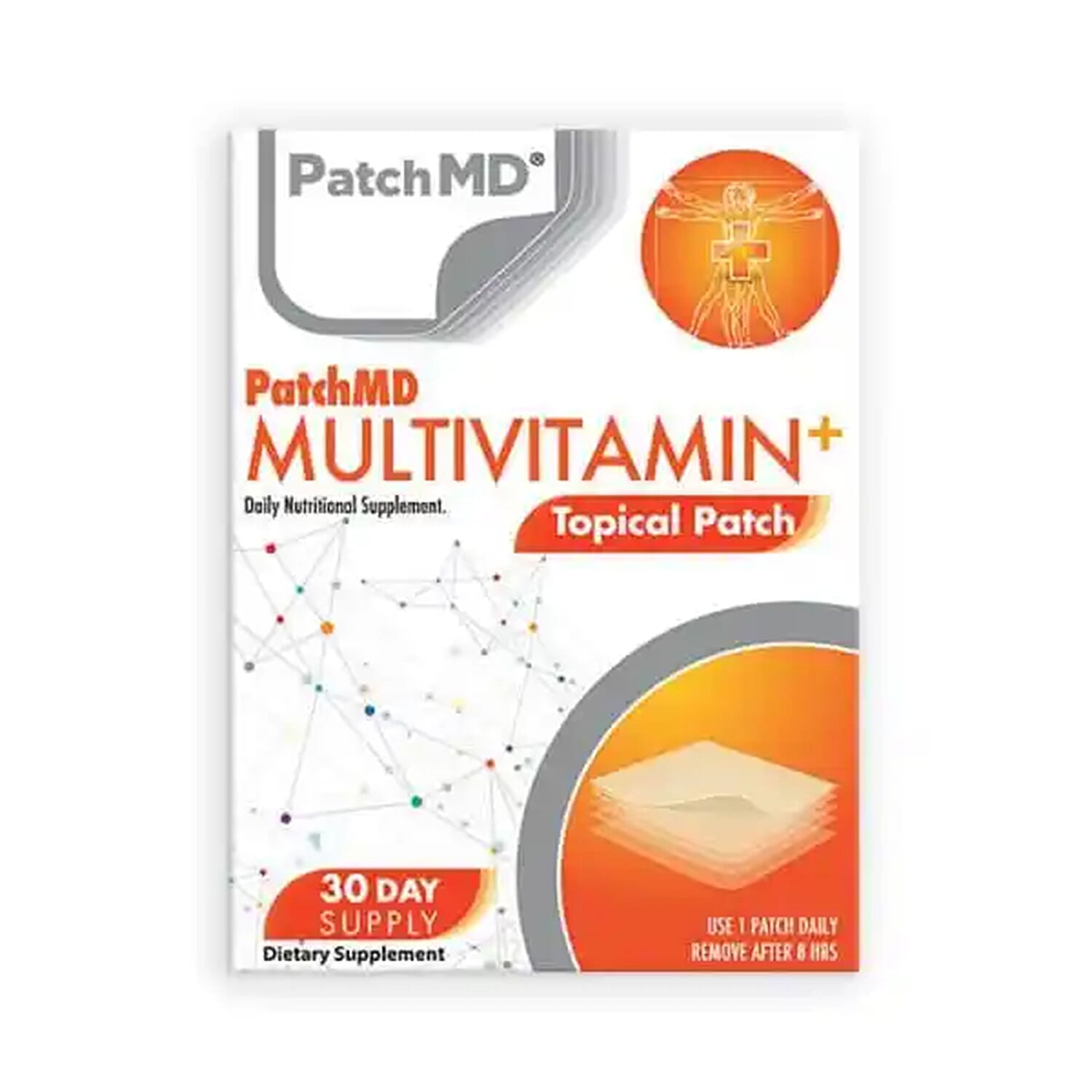 PatchMD MultiVitamin Plus Topical Patch - 30 Daily Patches
