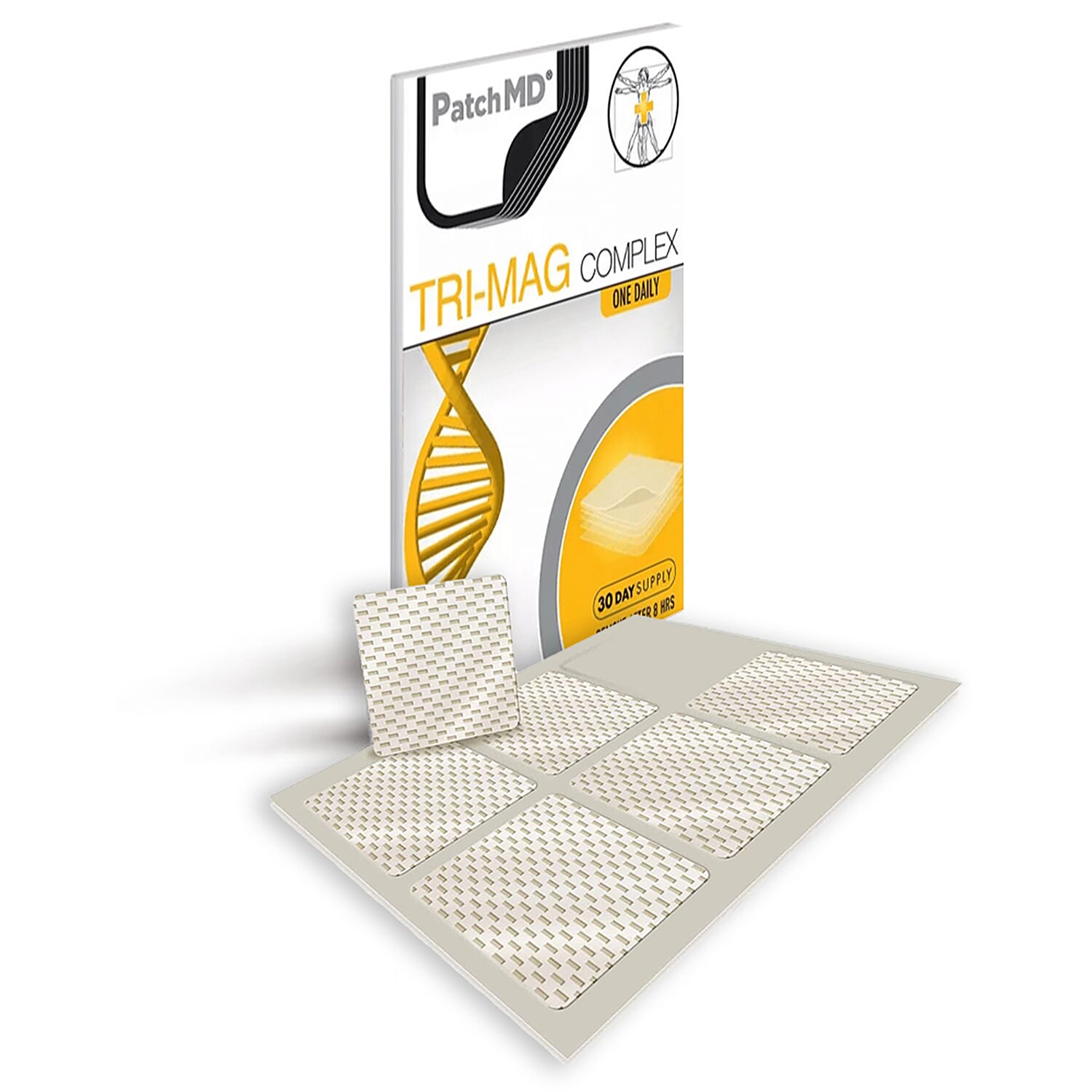 PatchMD Tri Magnesium Topical Patch - 30 Daily Patches