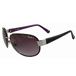 Pepe Jeans Unisex Aviator Sunglasses - Purple