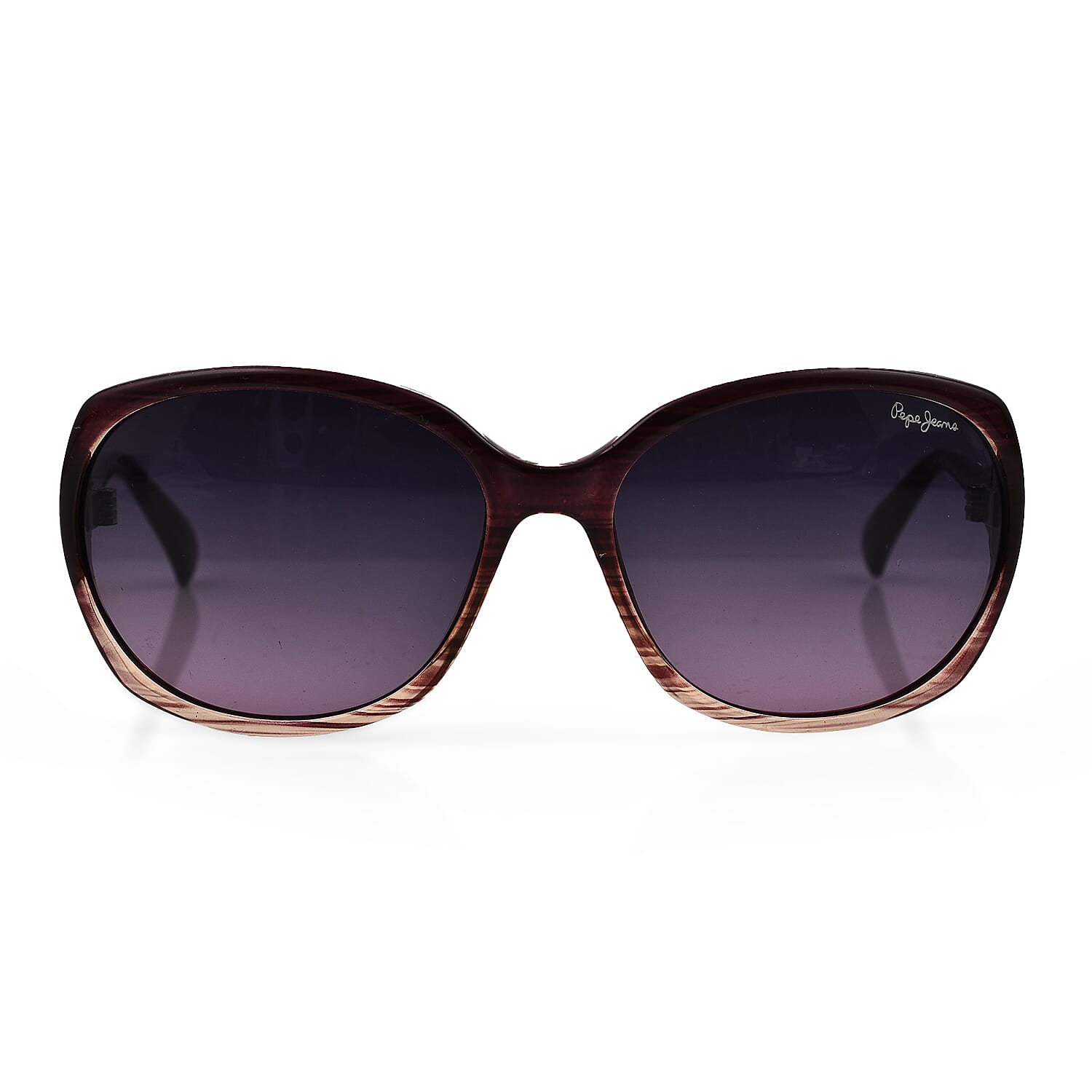 Pepe Jeans Ladies Two Tone Sunglasses - Tortoise
