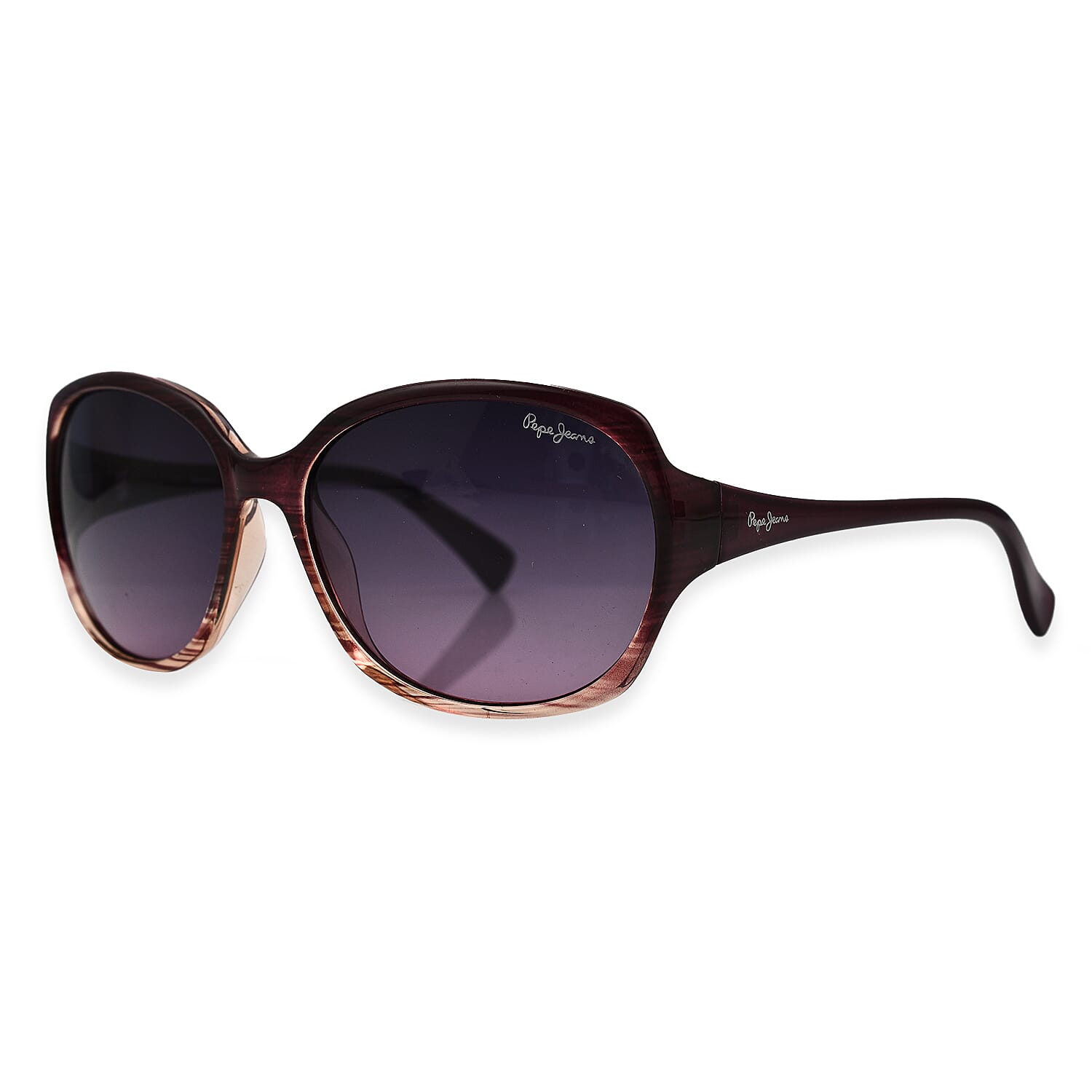 Pepe Jeans Ladies Two Tone Sunglasses - Tortoise