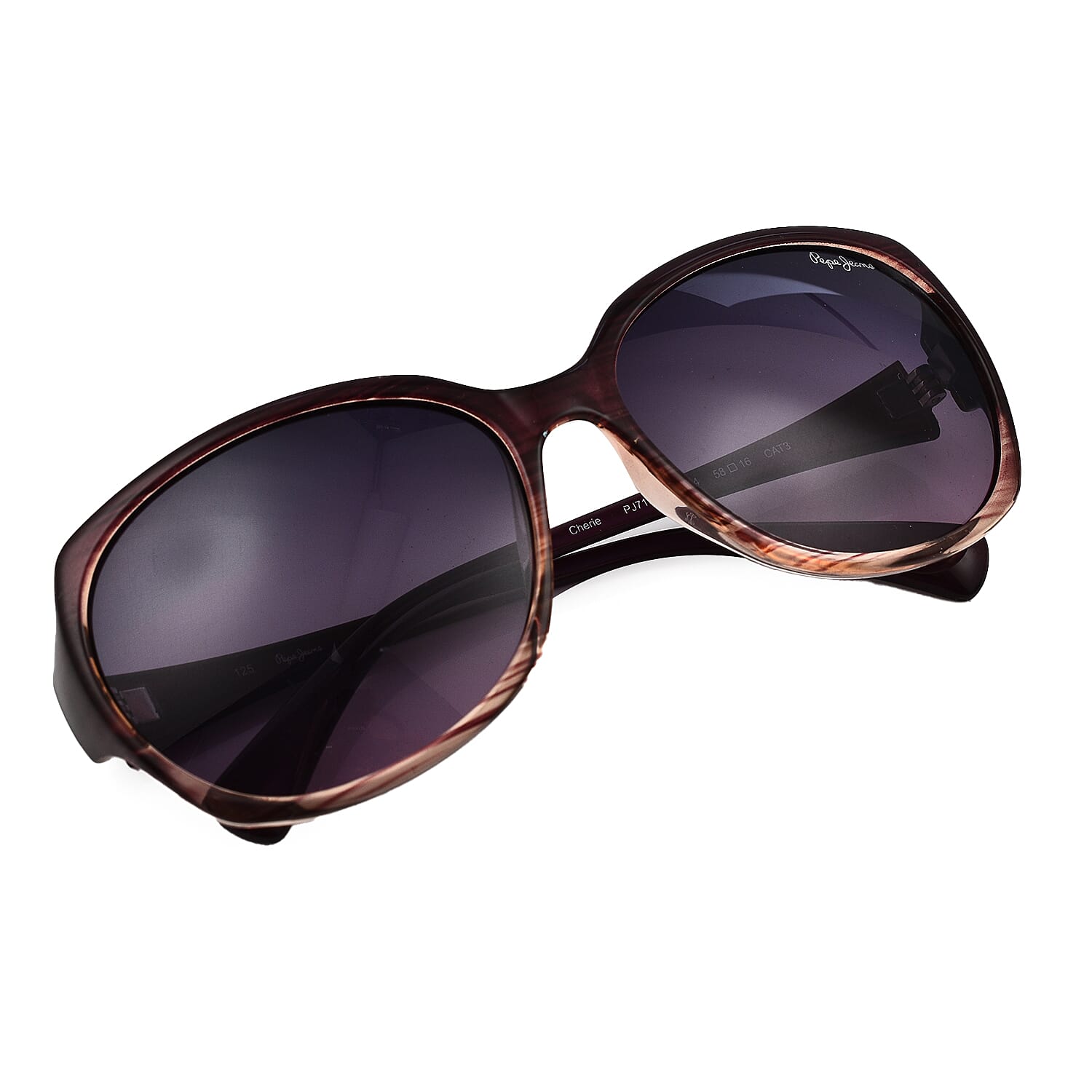 Pepe Jeans Ladies Two Tone Sunglasses - Tortoise