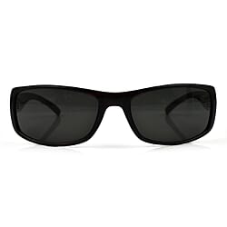 SUNMATE Unisex Wrap Sunglasses - Black