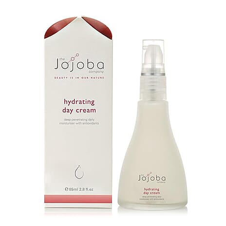 Jojoba Bead and Bamboo Facial Exfoliant 80ml - Hydrating Day Cream 85ml Bundle