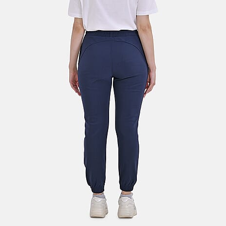 La Marey Elastic Waist Trouser (Size XL) - Navy