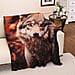 Digital Printed Flannel Blanket with Tiger Pattern