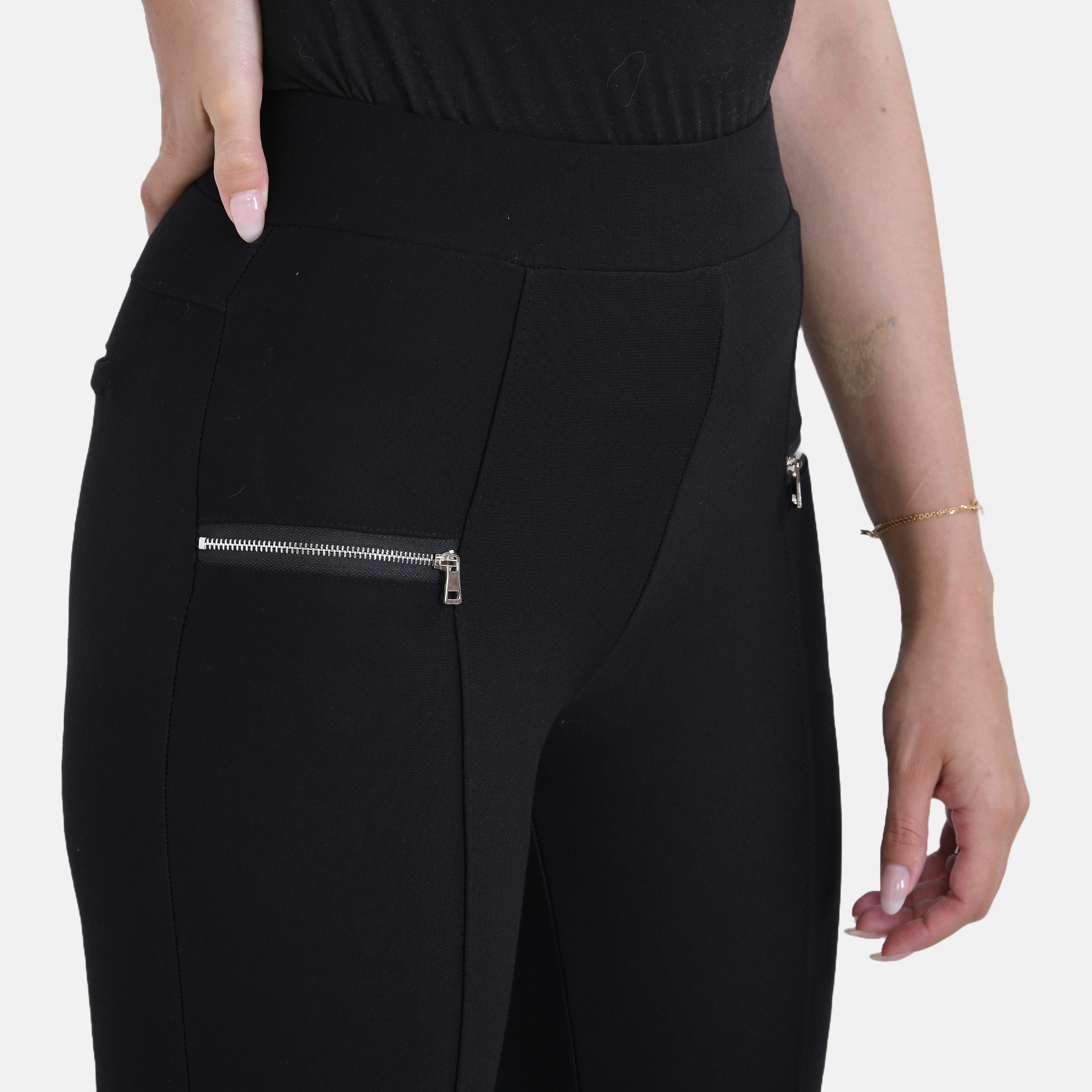 La Marey Pantone Trousers with Zipper