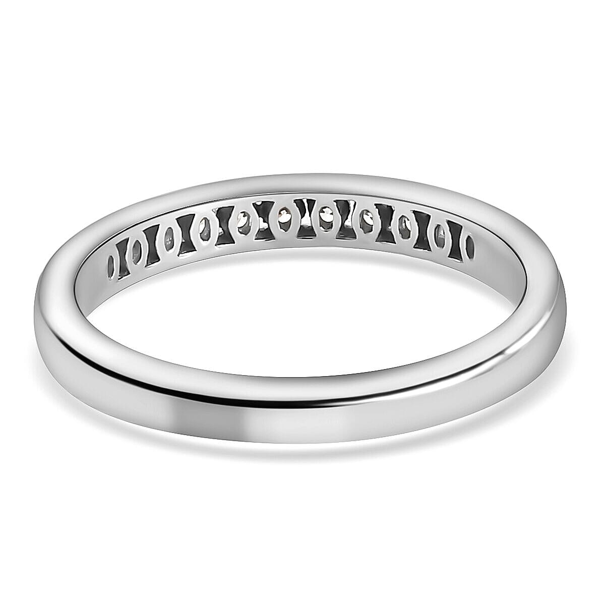 RHAPSODY 950 Platinum IGI Certified Diamond (VS-E-F) Ring 0.25 Ct.
