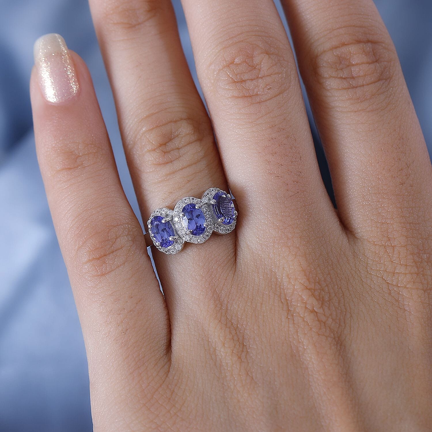 AAA Tanzanite retailer and Zircon Men's Ring