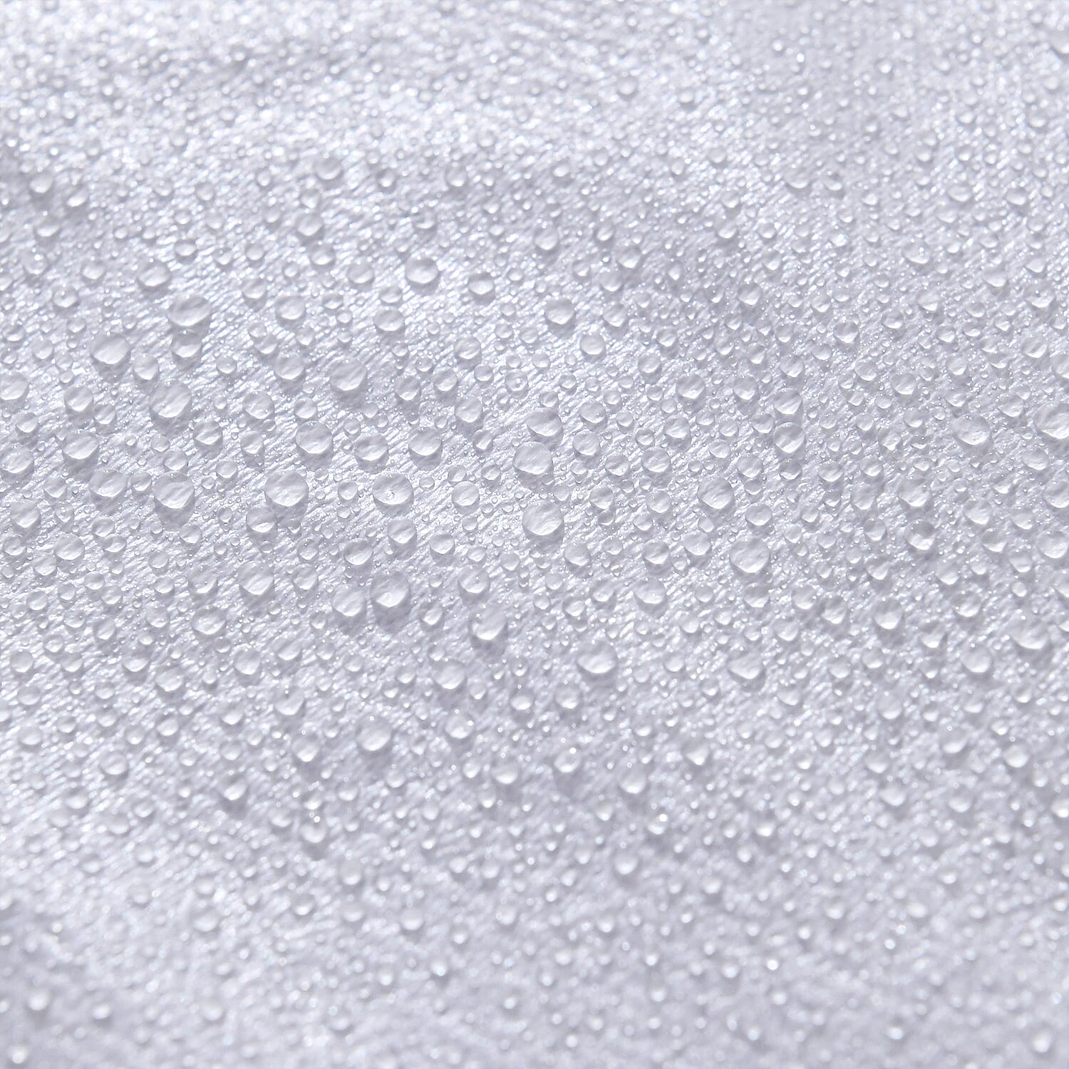 Cotton Patterned Mattress Protector  (Size 190x90 cm) - White & White