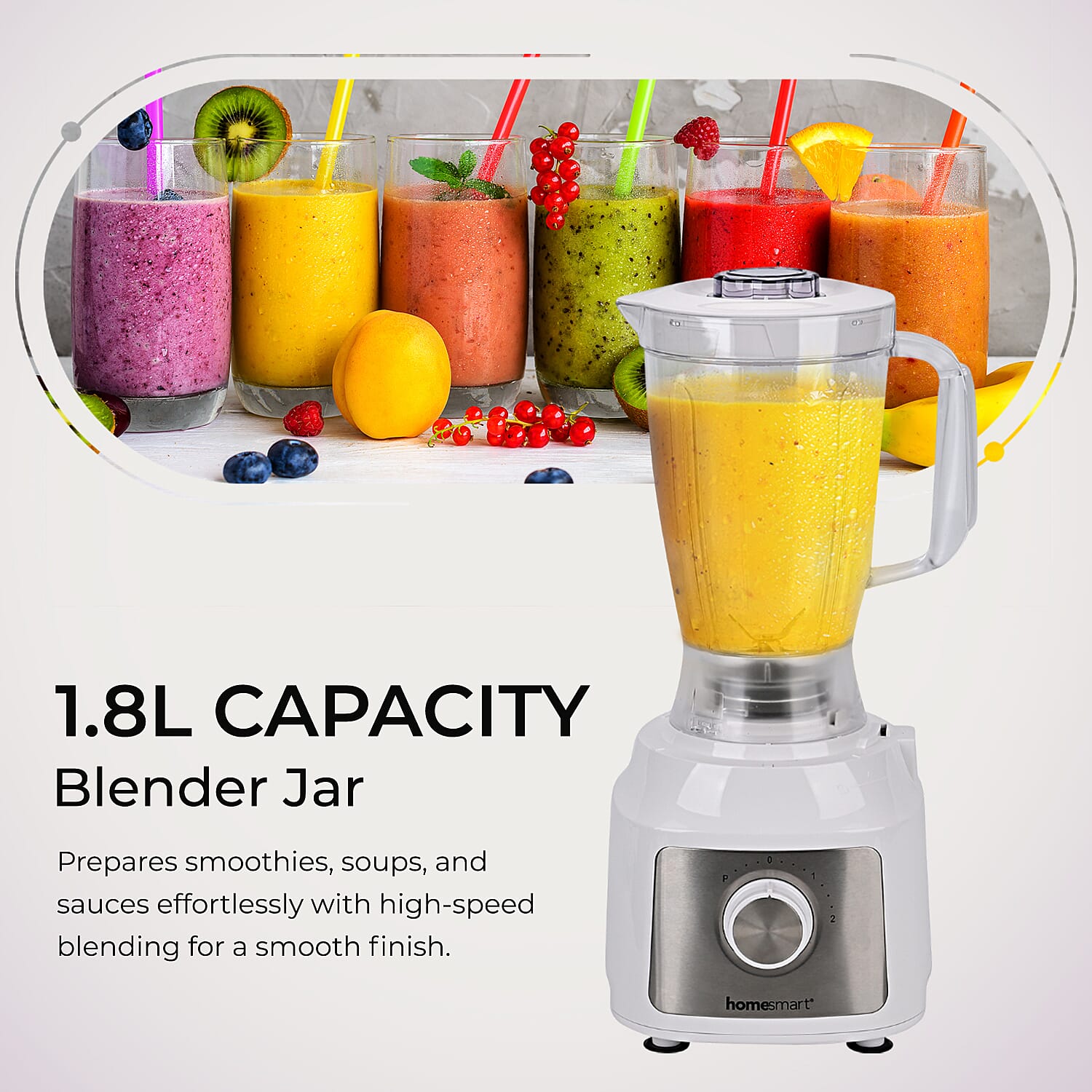 NEW 10 in 1 - Homesmart Food Processor and Blender - Blend, Chop, Slice, Shred, Knead, French Fries, Emulsify 800w - 2 Speed and Pulse NEW 10 in 1 - Homesmart Food Processor and Blender - Blend, Chop, Slice, Shred, Knead, French Fries, Emulsify 800w - 2 Speed and Pulse