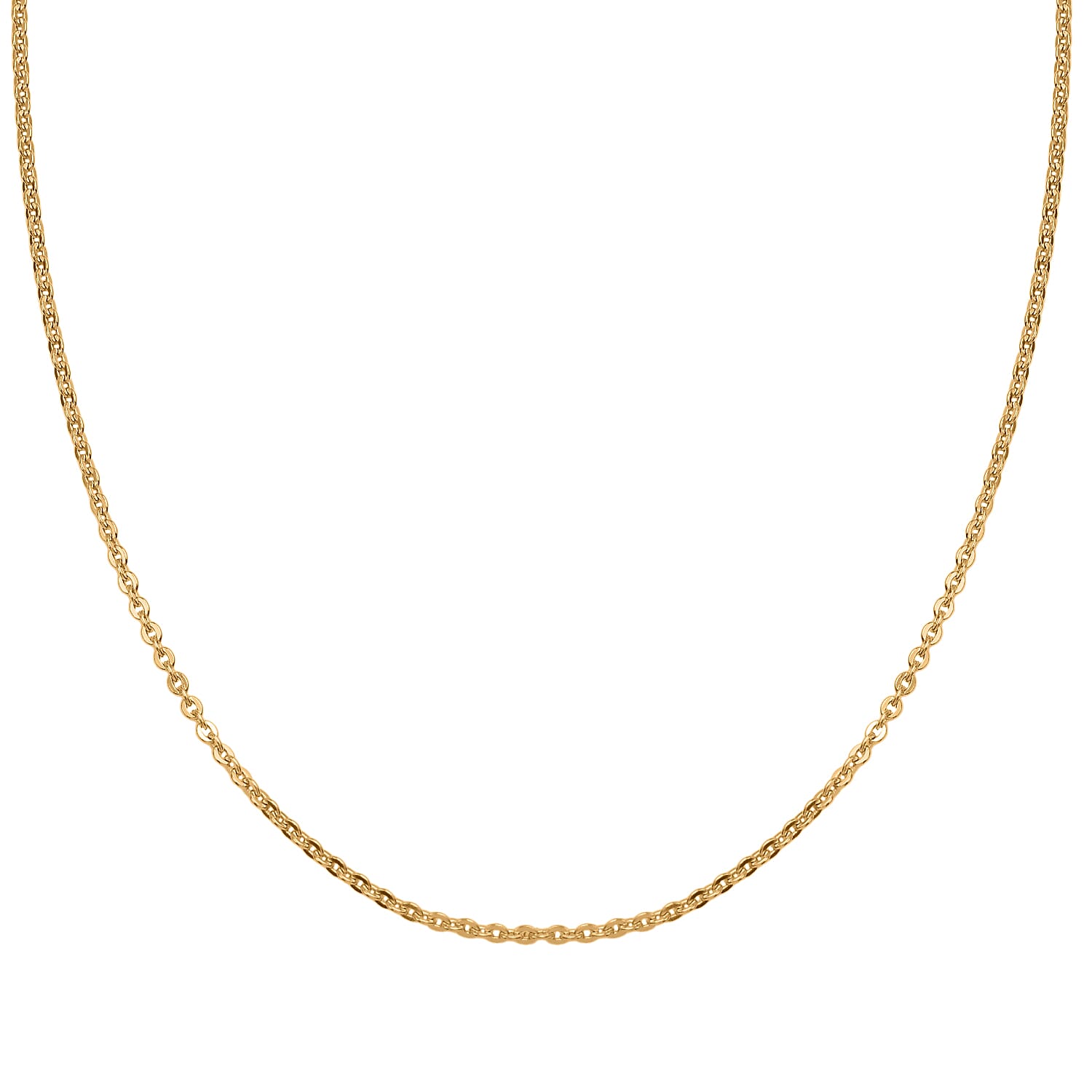 Sterling Silver Chain with Lobster Clasp (Size - 18)