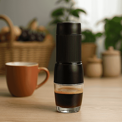 Coffee, Travel Mug and Tea Cup 80ml - Black