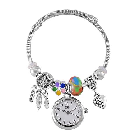 Strada Multi Charm Watch Bangle - Dream Catcher