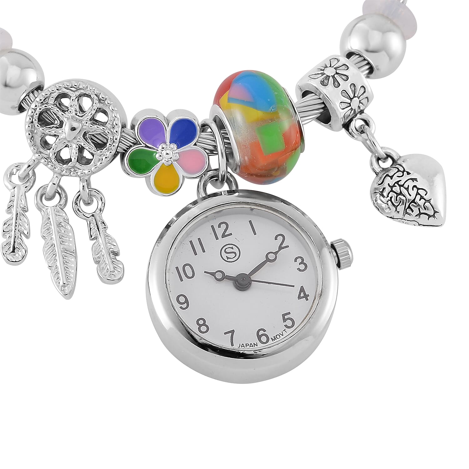 Strada Multi Charm Watch Bangle - Dream Catcher