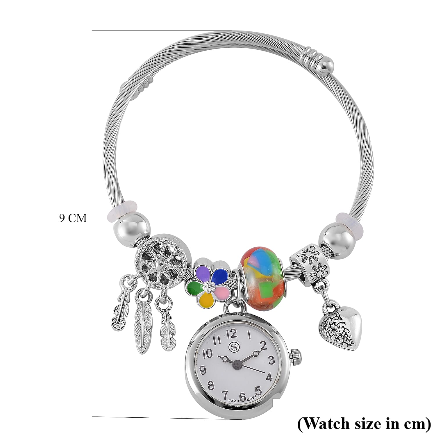 Strada Multi Charm Watch Bangle - Dream Catcher