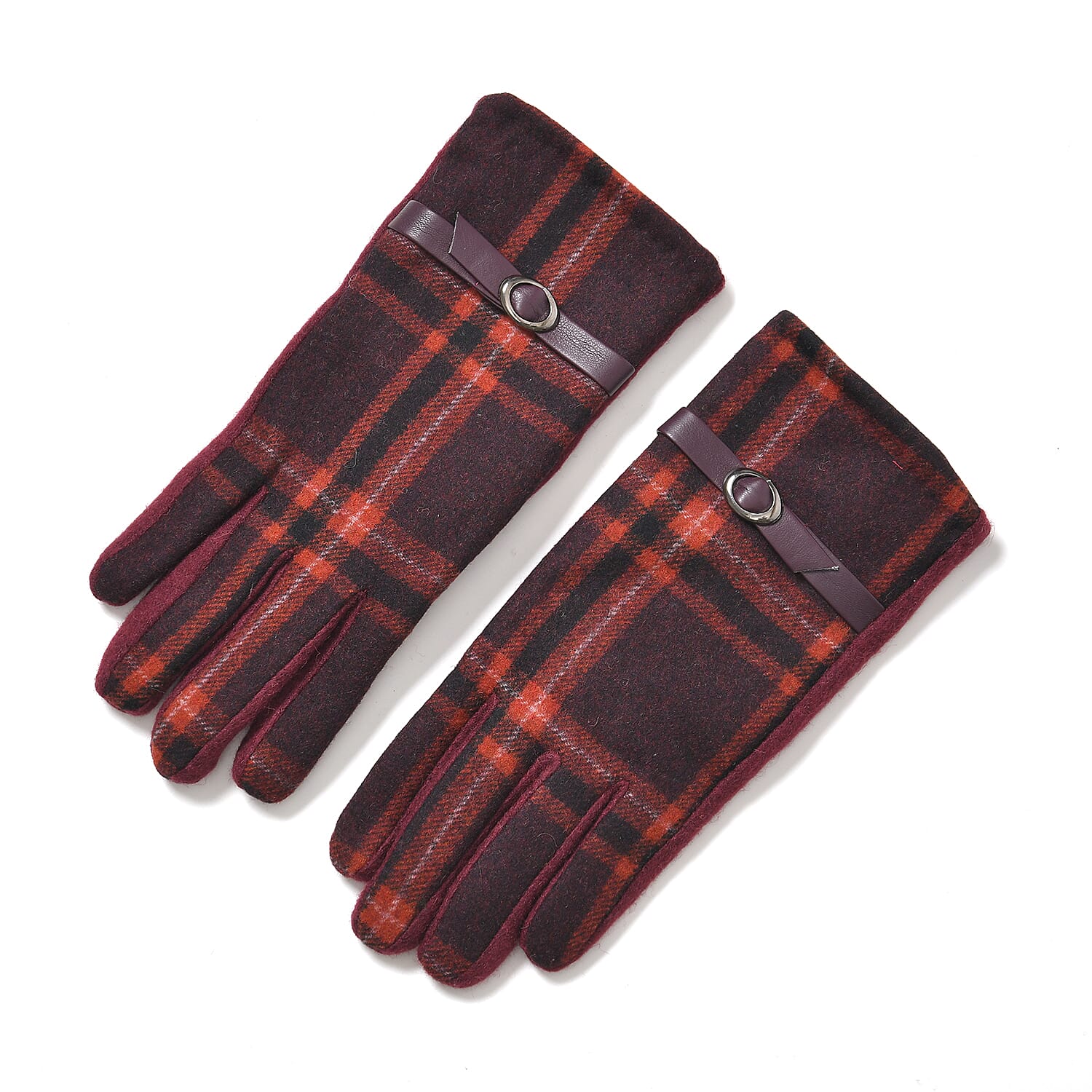 Winter Fashion Must Have - Designer Inspiration - CASHMERE Gloves - Wine Red