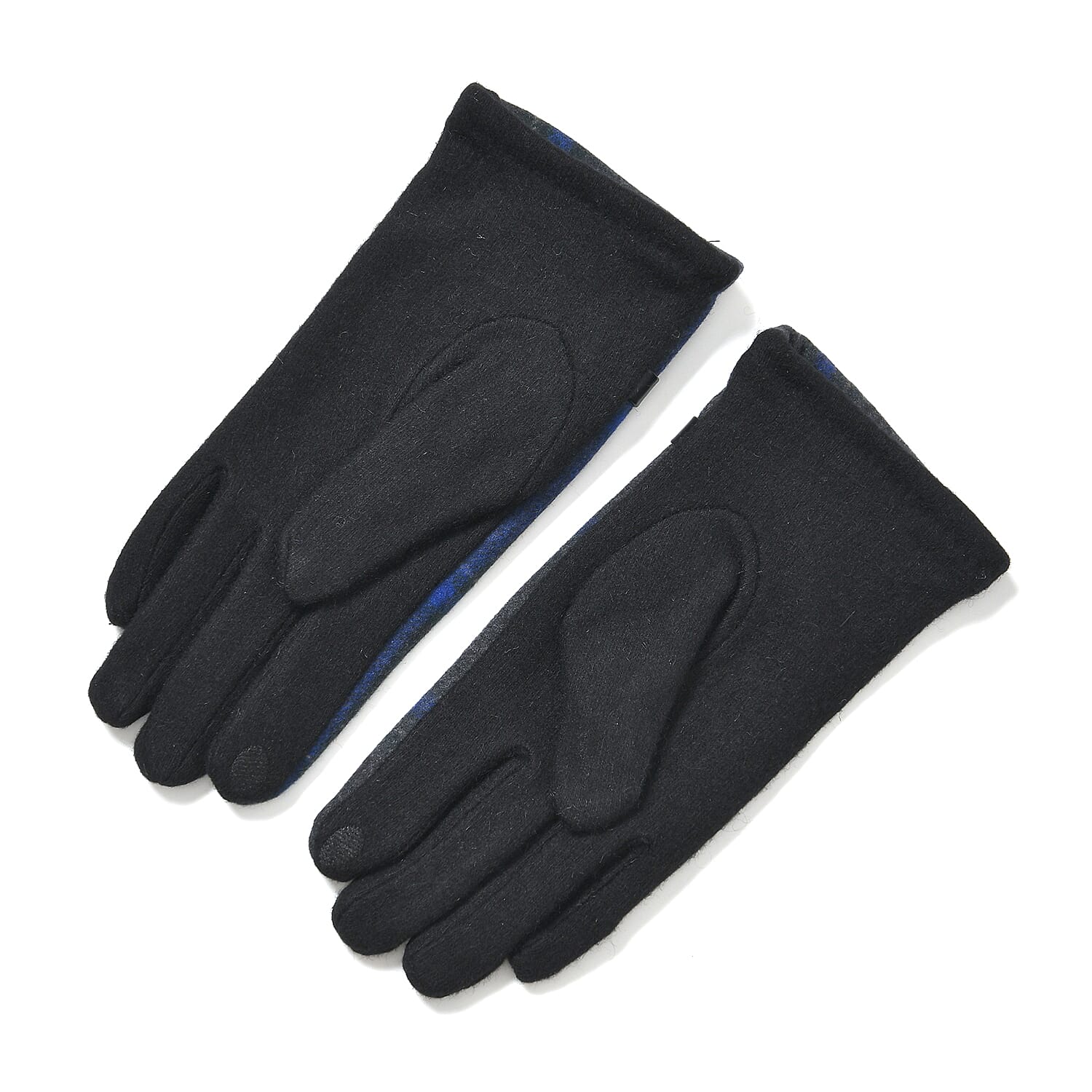 Winter Fashion Must Have - Designer Inspiration - CASHMERE Gloves - Navy & Brown