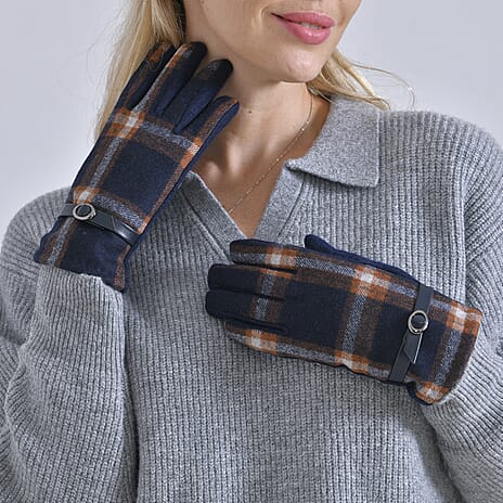 Winter Fashion Must Have - Designer Inspiration -CASHMERE Gloves - Black