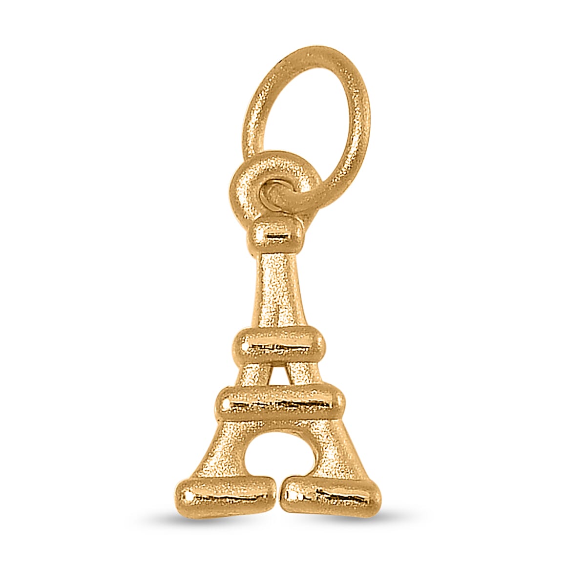 Designer Inspiration 24K Yellow Gold Eiffel Tower Pendant 99.9% Purity