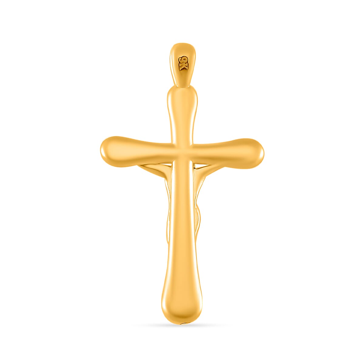 Designer Inspired Closeout Deal - 9K Yellow Gold Crucifix Pendant Designer Inspired Closeout Deal - 9K Yellow Gold Crucifix Pendant