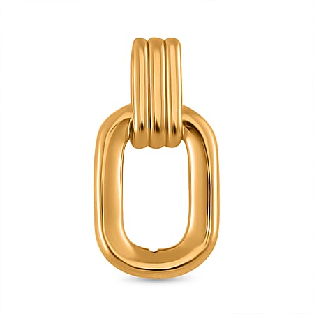 9K Yellow Gold Link Pendant