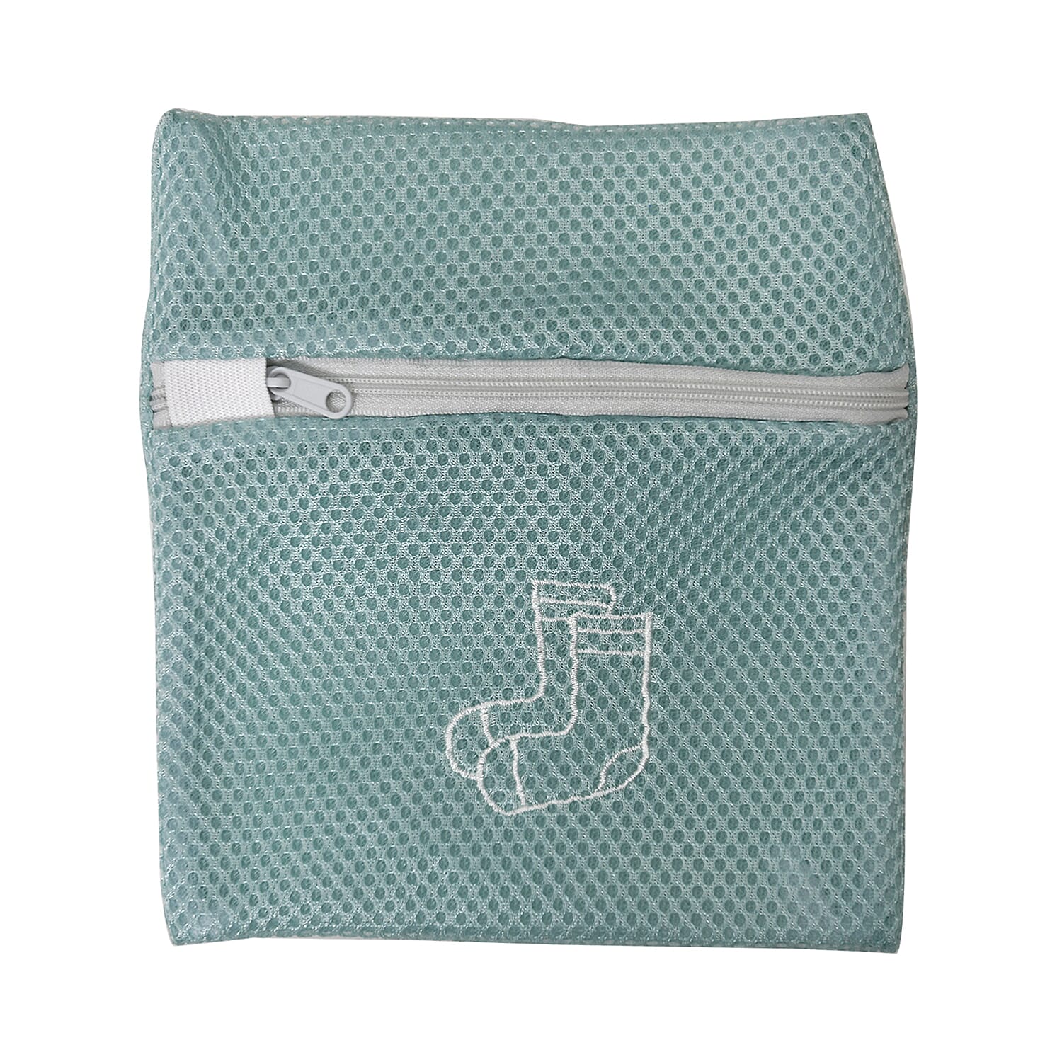 Set of 6 Embroidered Machine Laundry Bags- 1 extra large size(50x60cm), 1 large size(40x50cm), 1 medium size(30x40cm), 1 bra bag(16x18cm), 1 large round bag(20x30cm) - Green Set of 6 Embroidered Machine Laundry Bags- 1 extra large size(50x60cm), 1 large size(40x50cm), 1 medium size(30x40cm), 1 bra bag(16x18cm), 1 large round bag(20x30cm) - Green
