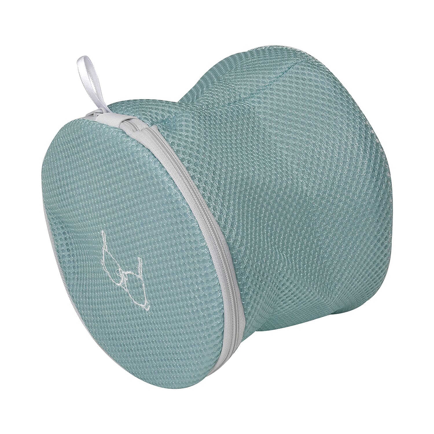 Set of 6 Embroidered Machine Laundry Bags- 1 extra large size(50x60cm), 1 large size(40x50cm), 1 medium size(30x40cm), 1 bra bag(16x18cm), 1 large round bag(20x30cm) - Green Set of 6 Embroidered Machine Laundry Bags- 1 extra large size(50x60cm), 1 large size(40x50cm), 1 medium size(30x40cm), 1 bra bag(16x18cm), 1 large round bag(20x30cm) - Green