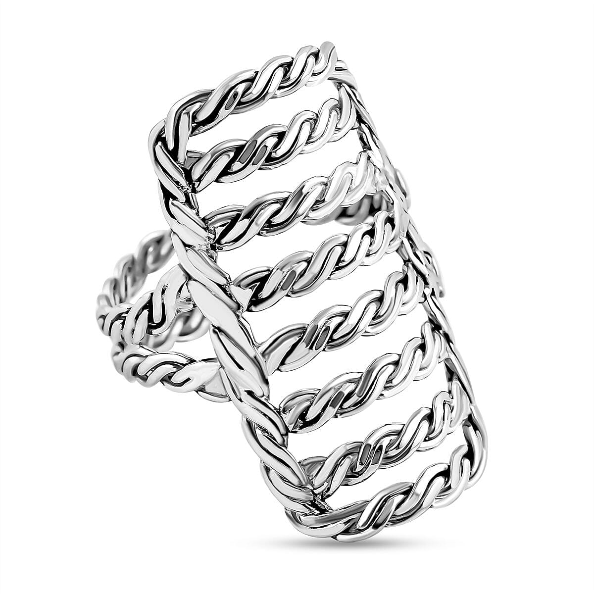 Royal Bali- Sterling Silver Ring, Silver Wt. 5.88 Gms.