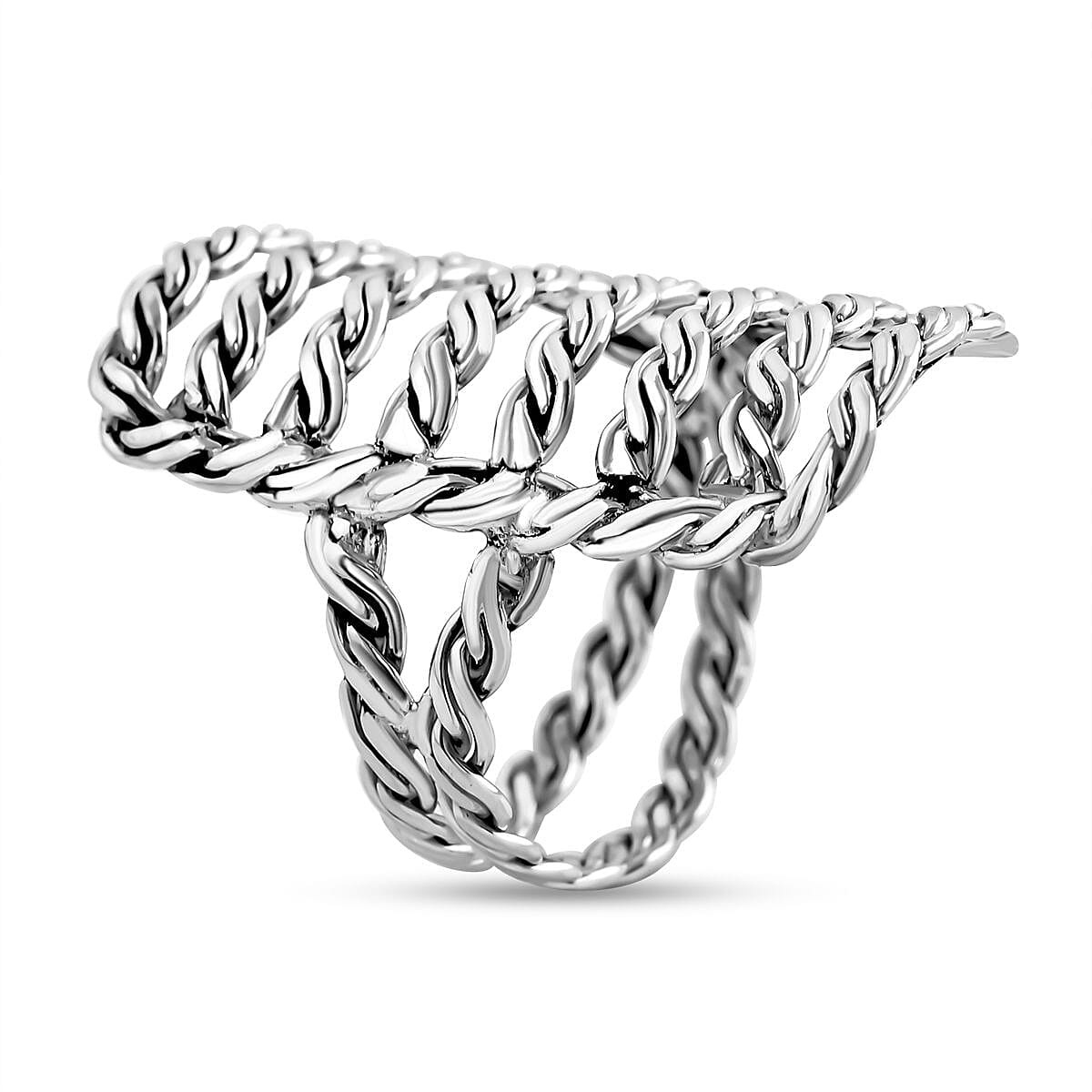 Royal Bali- Sterling Silver Ring, Silver Wt. 5.88 Gms.