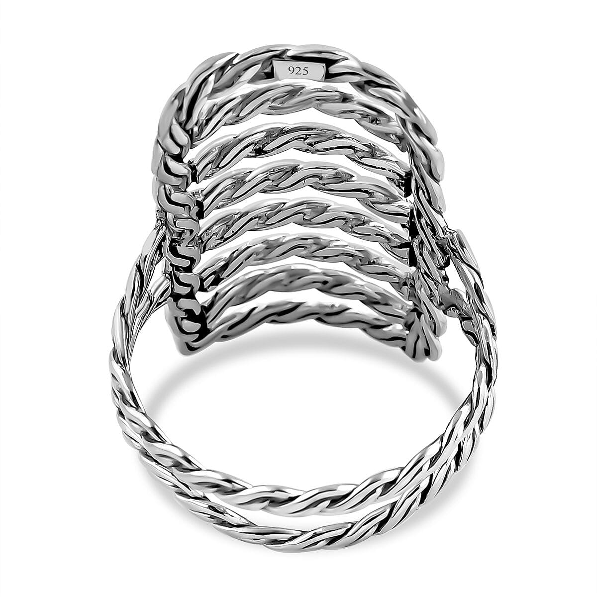 Royal Bali- Sterling Silver Ring, Silver Wt. 5.88 Gms.