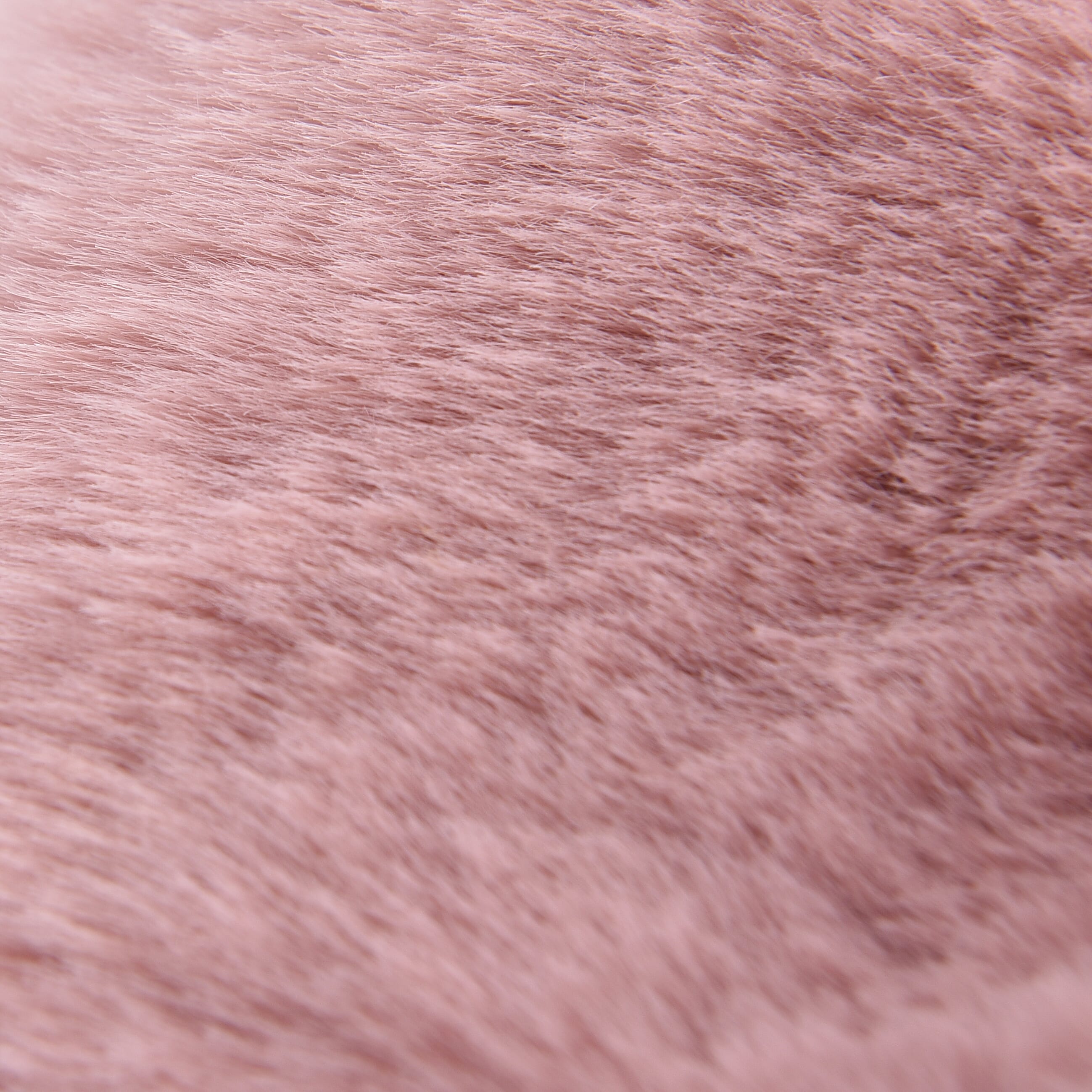 Faux Fur Scarf (Size 175x65 Cm) - Pink