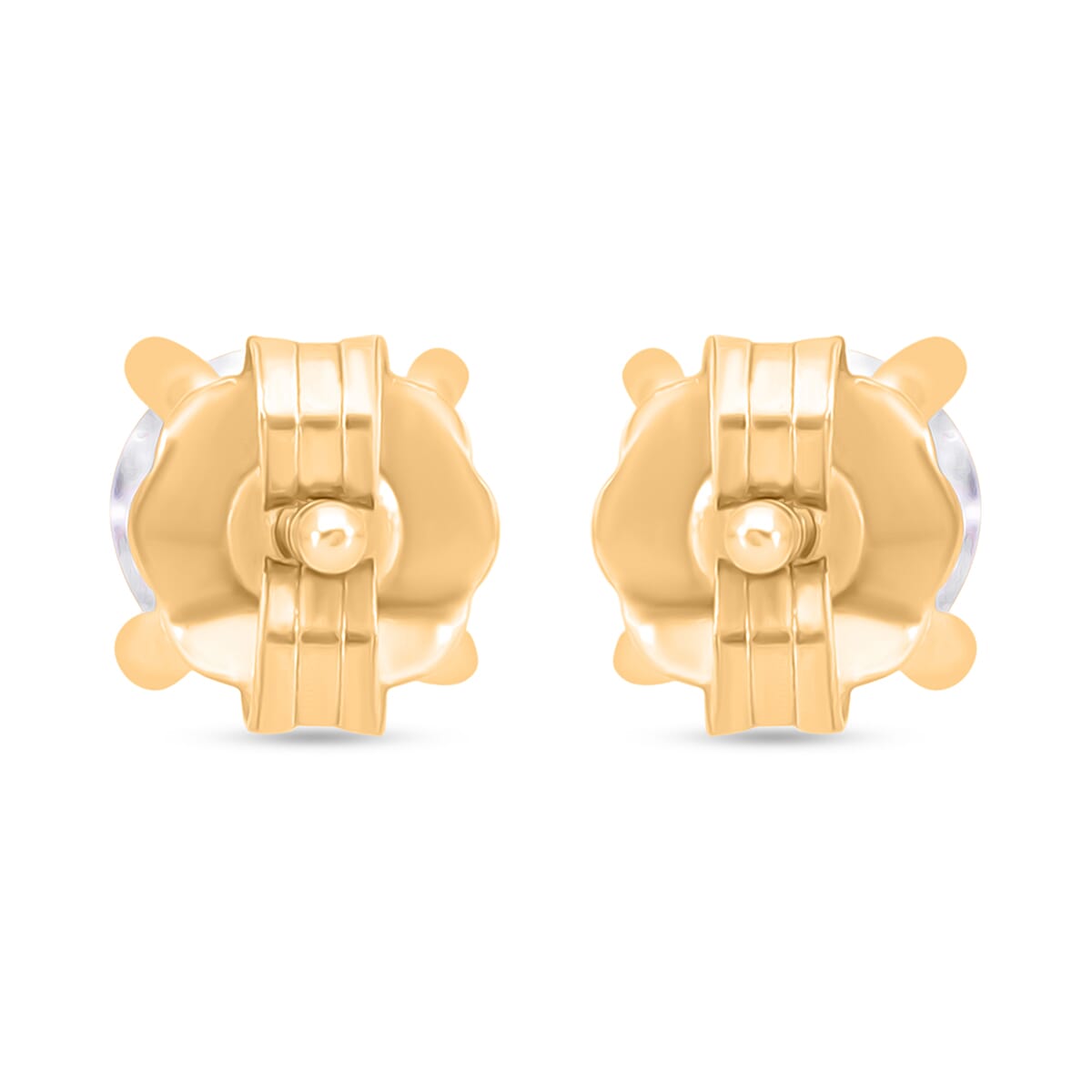 Luxuriant Diamond-0.5 Ct. Lab Grown Diamond Solitaire Stud Earrings in 9K Yellow Gold Luxuriant Diamond-0.5 Ct. Lab Grown Diamond Solitaire Stud Earrings in 9K Yellow Gold