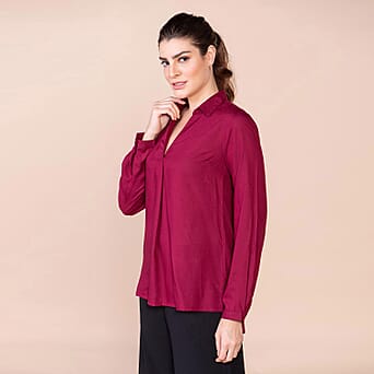 https://tjcuk.sirv.com/Products/78/3/7837076/TAMSY-100-Viscose-Long-Sleeve-Shirt--Maroon_7837076_2.jpg?w=342&h=342