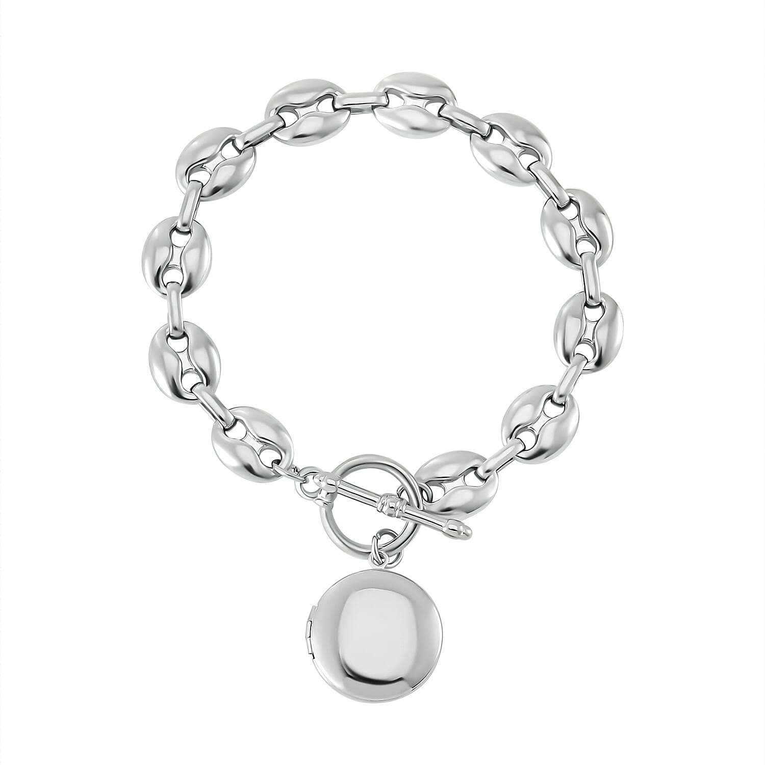 Designer Inspired Openable Round Mariner Bracelet (Size - 8)
