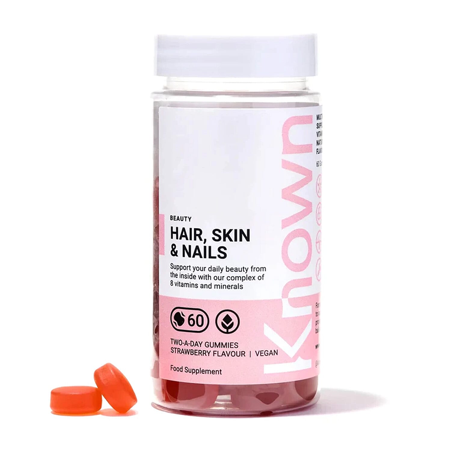 Known Hair, Skin & Nails Vegan Gummies