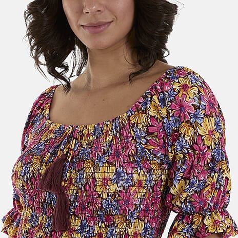 Nova of London Polyester Woven Dress (Size 1x1 cm) - Multi Color