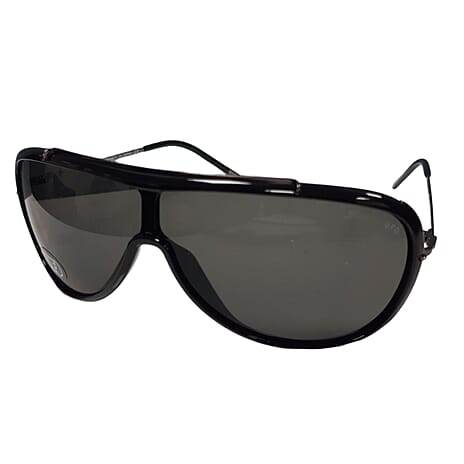 Safilo UFO wrap around Sunglasses with UV protection - Black