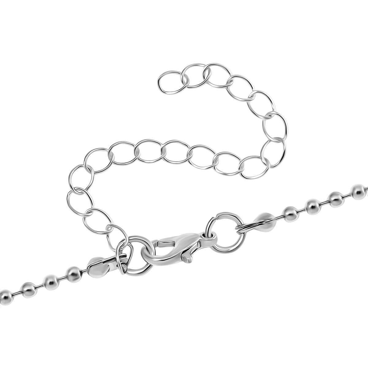 Close Out Deal- Gemstone Globe pendant with 30 Inch Bead Necklace