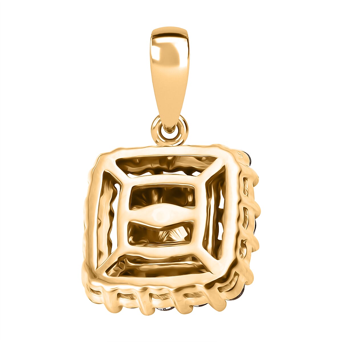 9K Yellow Gold I1 White Diamond I1 Pendant 1.00 ct, Gold Wt. 1.8 Gms 1.000 Ct. 9K Yellow Gold I1 White Diamond I1 Pendant 1.00 ct, Gold Wt. 1.8 Gms 1.000 Ct.