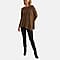 Asymmetric Batwing Lurex Top