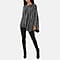 Asymmetric Batwing Lurex Top