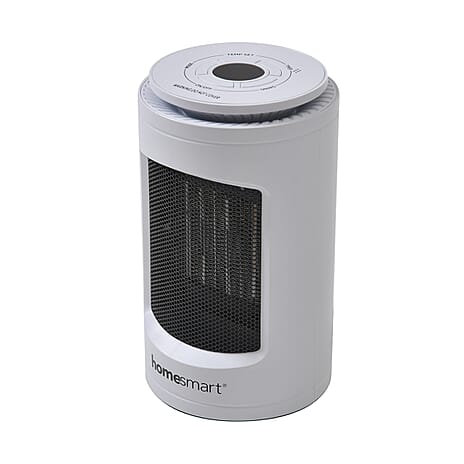 Portable Ceramic PTC Heater (600-1200W) - White