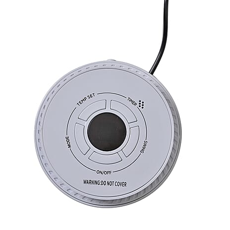 Portable Ceramic PTC Heater (600-1200W) - White