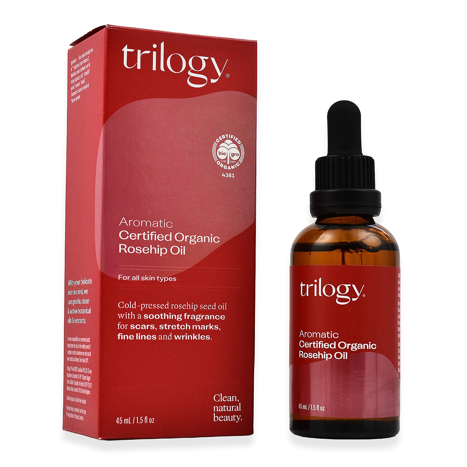 Trilogy Aromatic Certified Rosehip Oil 45ml