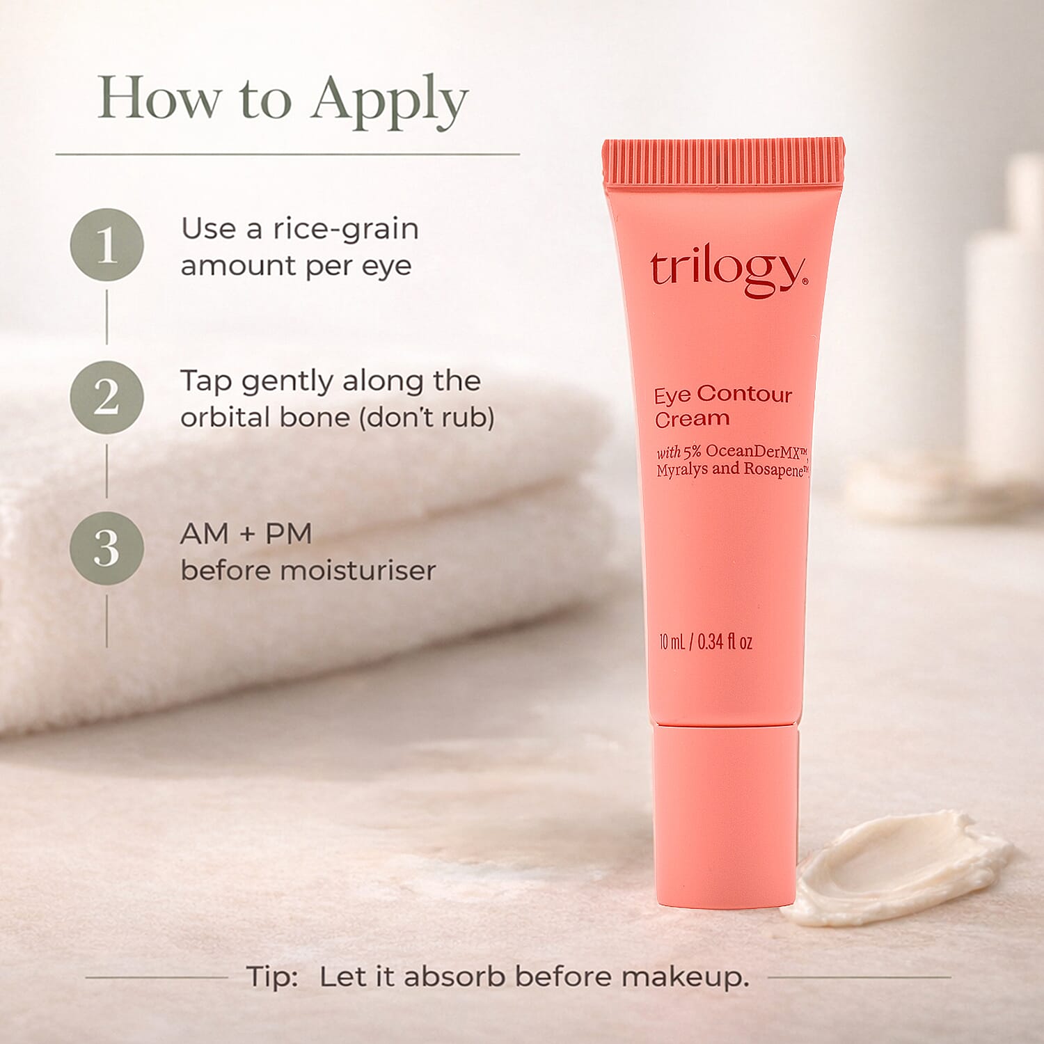 Trilogy Eye Contour Cream - 10ml